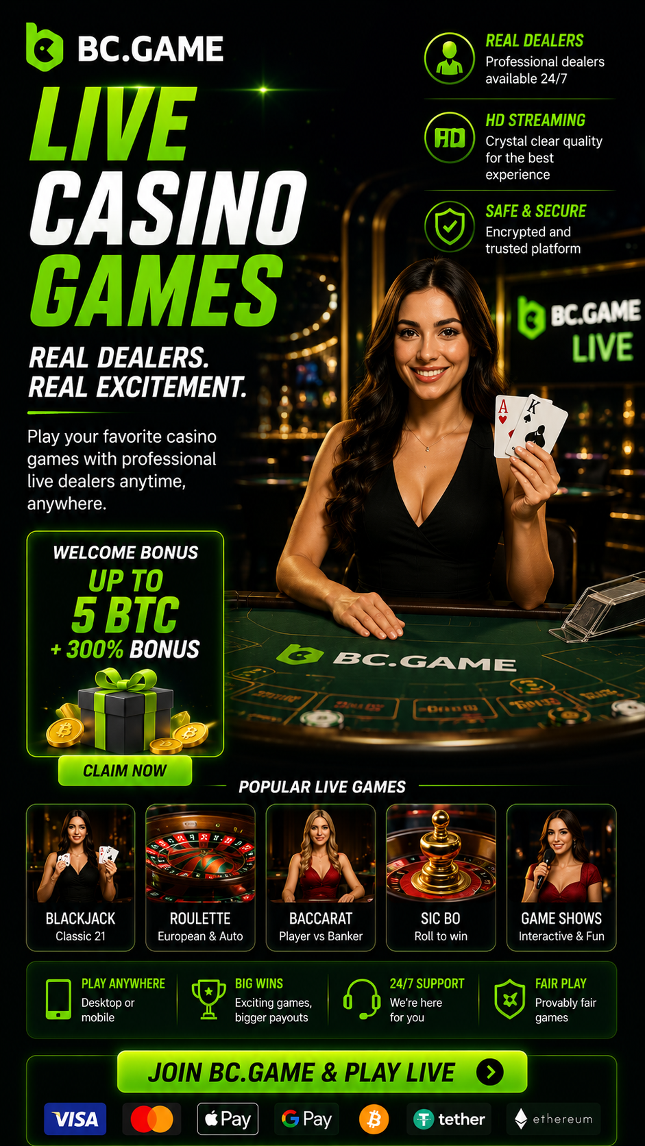 Live Casino Games